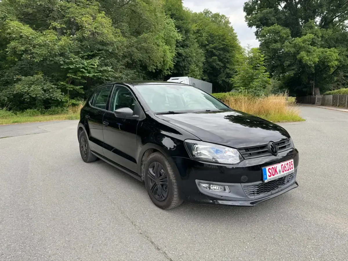 Gebraucht VW Polo 75 PS (55 kW) 2009 Schwarz Kleinwagen