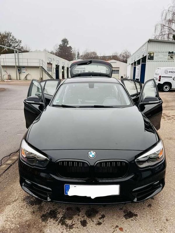 Gebraucht BMW 116 109 PS (80 kW) 2016 Schwarz Kleinwagen