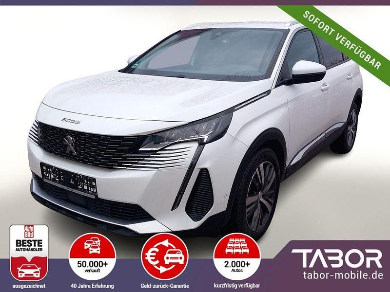 Weiss Gebraucht 2021 Peugeot 5008 Allure SUV | 25.988 € (Fairer Preis) - Bild 1/4