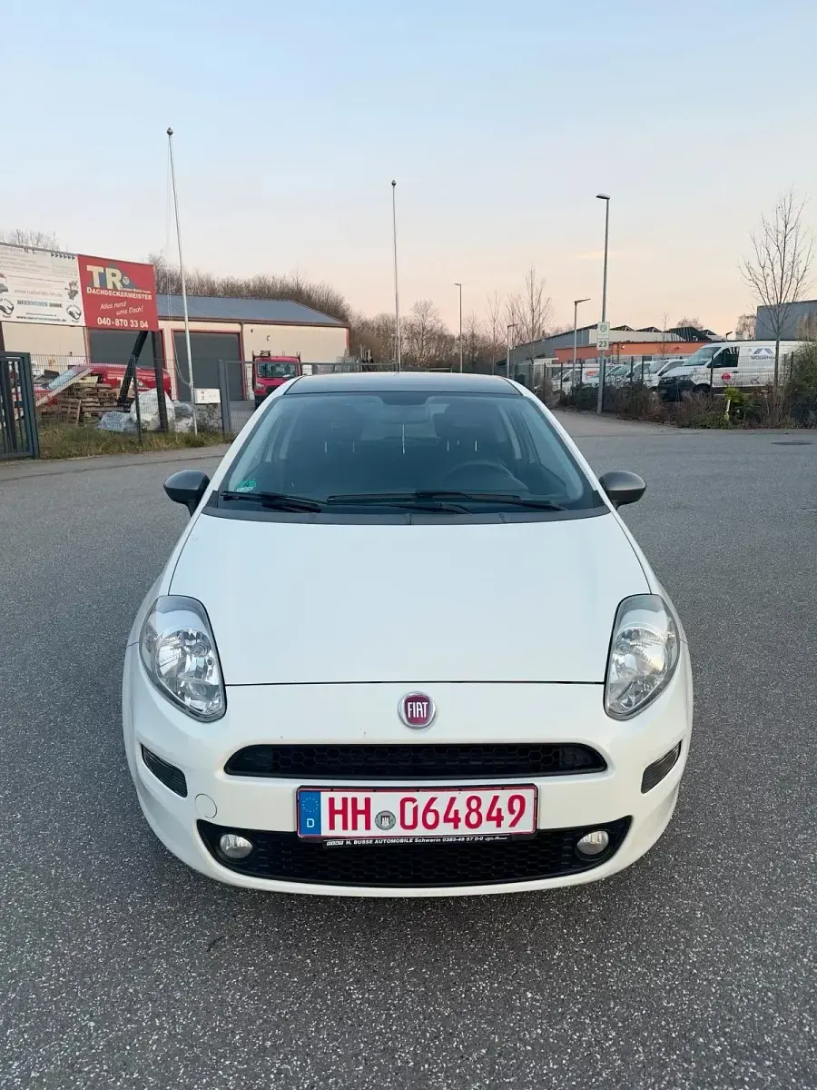 Gebraucht Fiat Punto Young 77 PS (56 kW) 2015 Weiß Kleinwagen