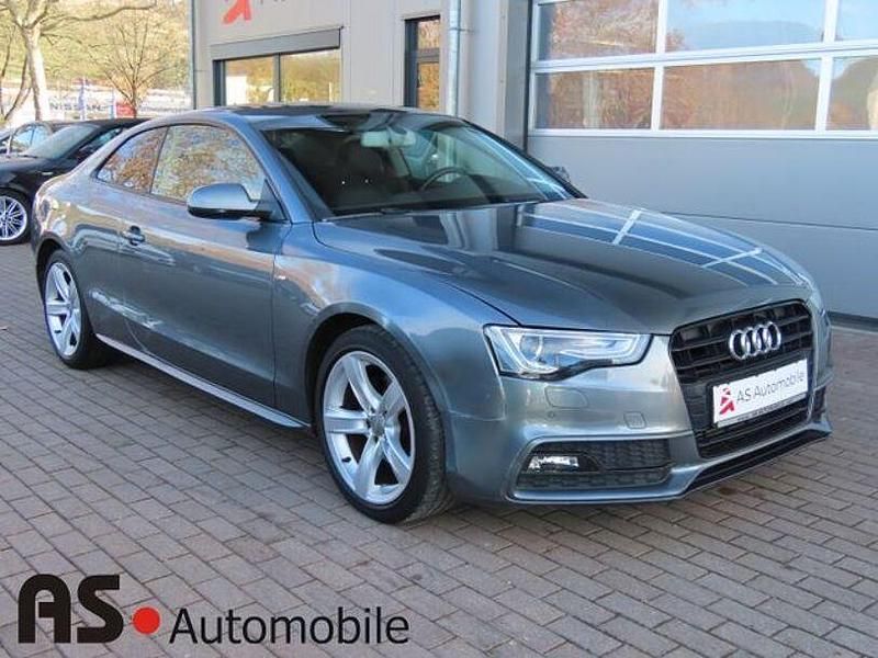 Monsungrau Gebraucht 2014 Audi A5 S-Line Coupé | 14.590 € (Fairer Preis) - Bild 1/4