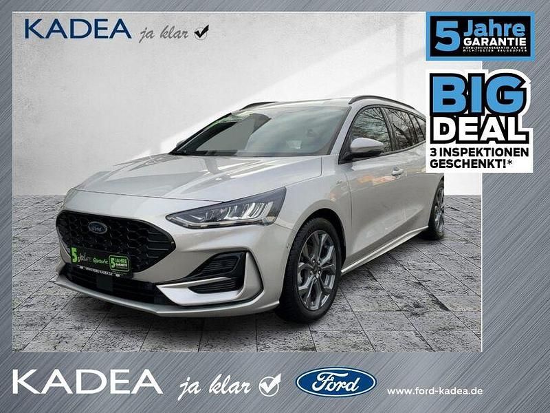 Gebraucht Ford Focus ST-Line X 155 PS (114 kW) 2024 Polarsilber metallic Kombi