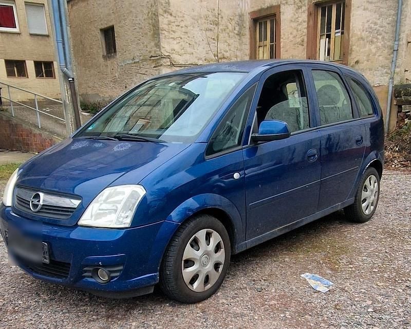 Blau Gebraucht 2007 Opel Meriva Van / Kleinbus | 650 € (Superpreis) - Bild 1/4