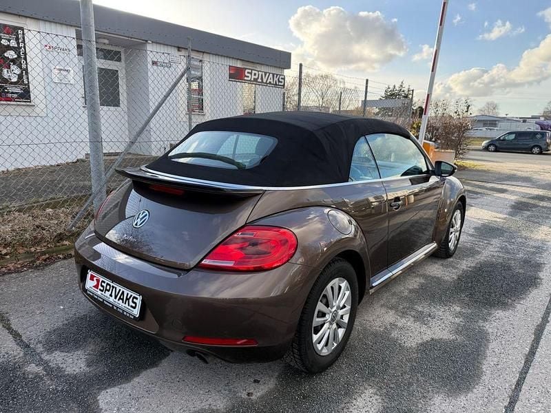 Gebraucht VW Beetle Cabriolet Exclusive 211 PS (155 kW) 2014 Braun Cabrio