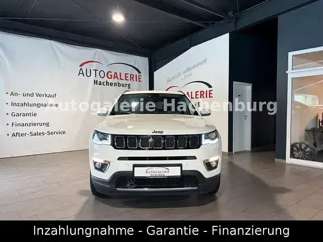 Gebraucht Jeep Compass Limited 170 PS (125 kW) 2018 Weiß SUV
