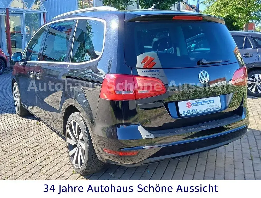 Gebraucht VW Sharan 177 PS (130 kW) 2015 Schwarz Van / Kleinbus