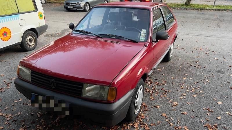 Gebraucht VW Polo 1991 Rot Coupé