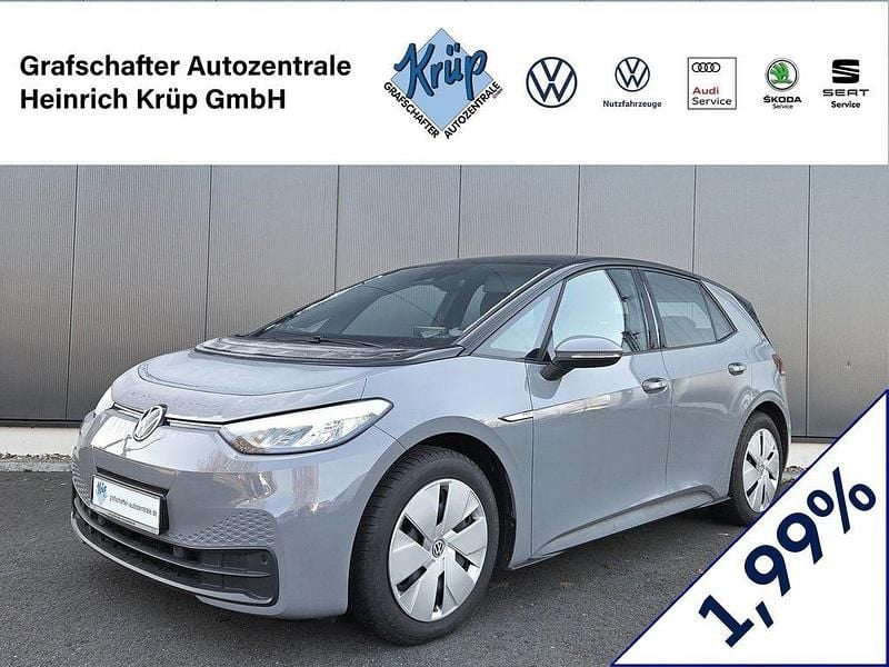 Grau Gebraucht 2021 VW ID.3 Pro Performance Kleinwagen | 17.450 € (Superpreis) - Bild 1/3