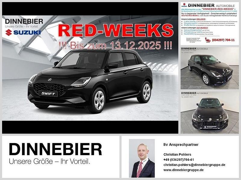 Schwarz Neu 2025 Suzuki Swift Comfort Limousine | 20.390 € - Bild 1/2