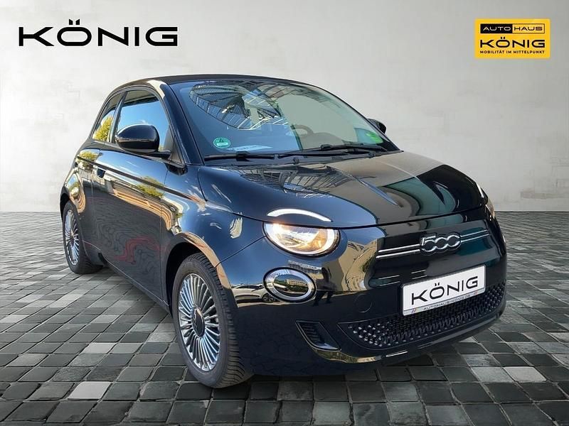 Gebraucht Fiat 500e Icon 86 kW (118 PS) 2022 Schwarz Cabrio
