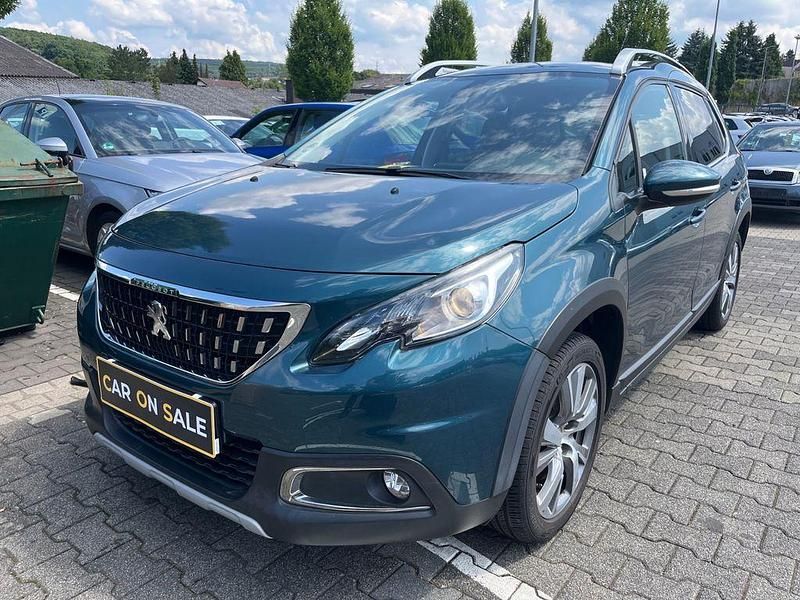 Blau Gebraucht 2017 Peugeot 2008 Allure SUV | 8.550 € (Fairer Preis) - Bild 1/4