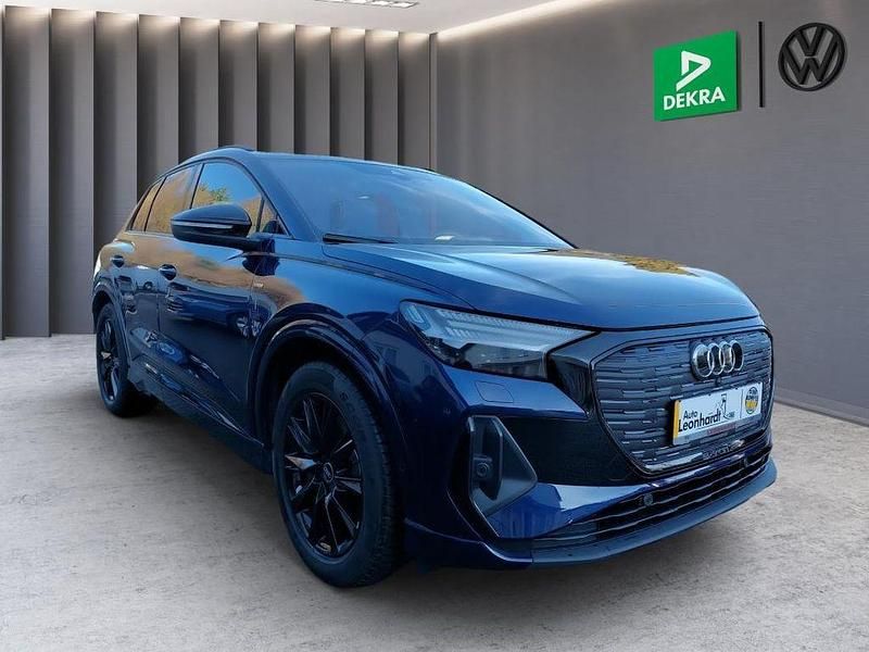 Gebraucht Audi Q4 e-tron S-Line 219 kW (299 PS) 2022 Blau SUV