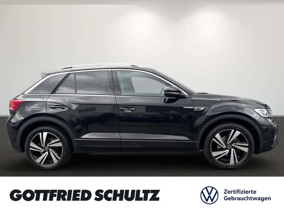 Gebraucht VW T-Roc R-line 150 PS (110 kW) 2023 Schwarz SUV