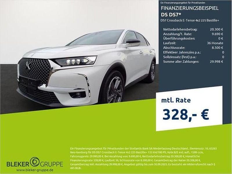 Polar weiß Gebraucht 2022 DS Automobiles DS7 Crossback Bastille Plus SUV | 26.880 € (Guter Preis) - Bild 1/3