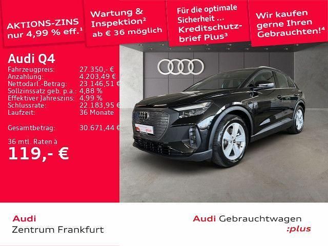 Schwarz Gebraucht 2022 Audi Q4 e-tron Sport SUV | 27.350 € (Superpreis) - Bild 1/2