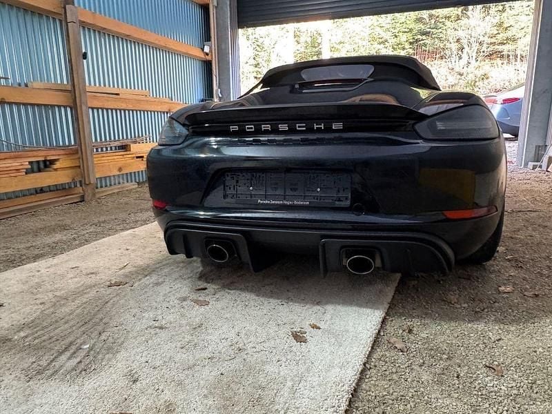 Gebraucht Porsche 718 Spyder 420 PS (308 kW) 2020 Schwarz Cabrio