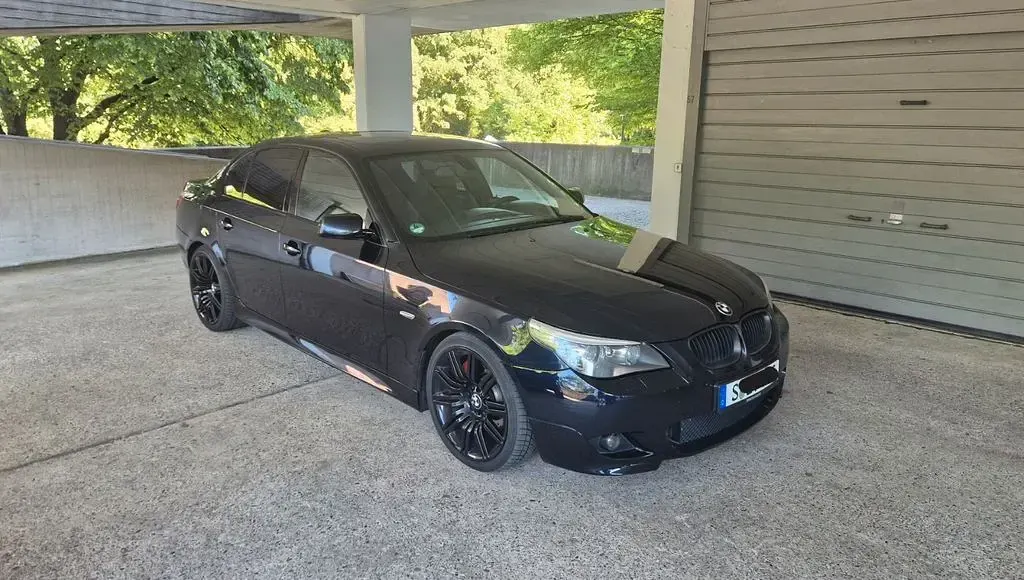 Gebraucht BMW 540 Sport Line 306 PS (225 kW) 2008 Schwarz Limousine