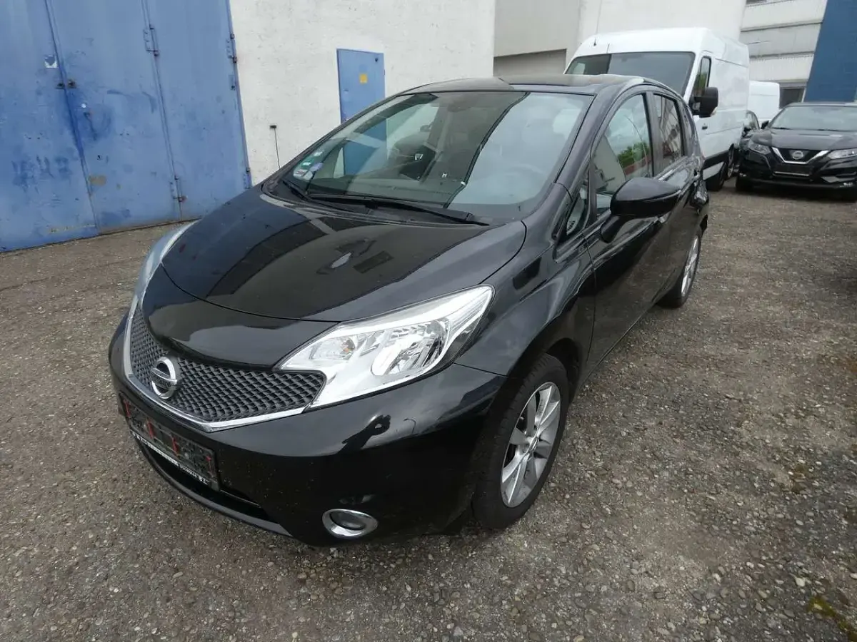 Gebraucht Nissan Note Acenta 98 PS (72 kW) 2015 Black (m) Kleinwagen