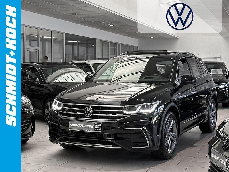 Schwarz Gebraucht 2022 VW Tiguan R-line SUV | 34.850 € (Guter Preis) - Bild 1/4