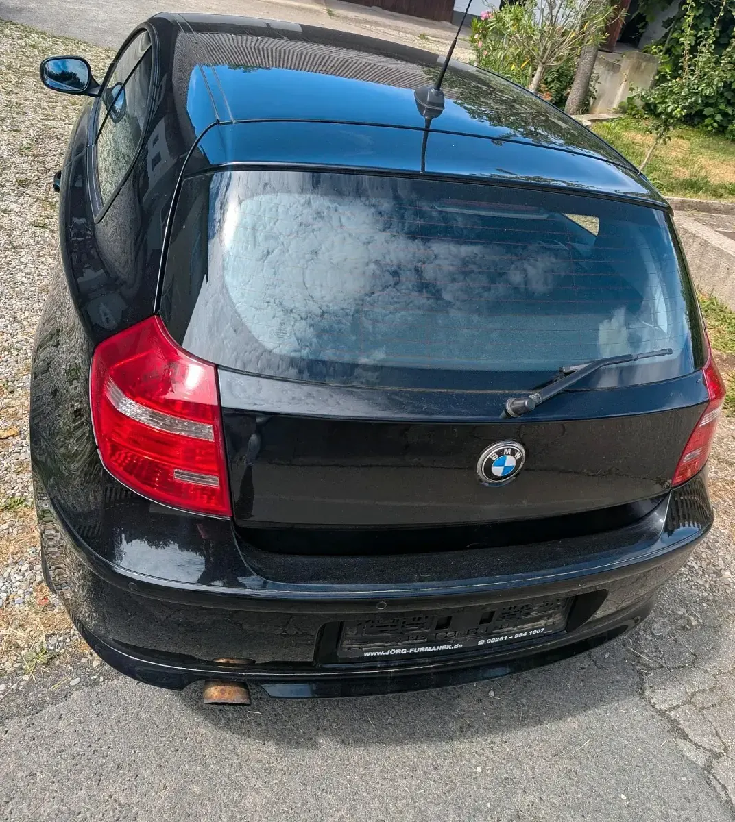 Gebraucht BMW 116 122 PS (89 kW) 2012 Schwarz Kleinwagen