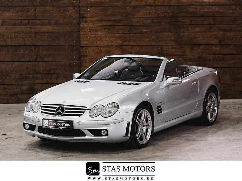 Silber Gebraucht 2005 Mercedes SL55 AMG AMG Cabrio | 39.990 € (Fairer Preis) - Bild 1/4