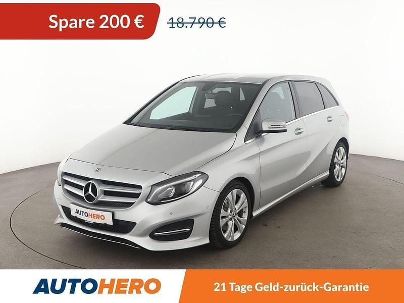 Silber Gebraucht 2018 Mercedes B180 Urban Van / Kleinbus | 18.590 € (Fairer Preis) - Bild 1/3