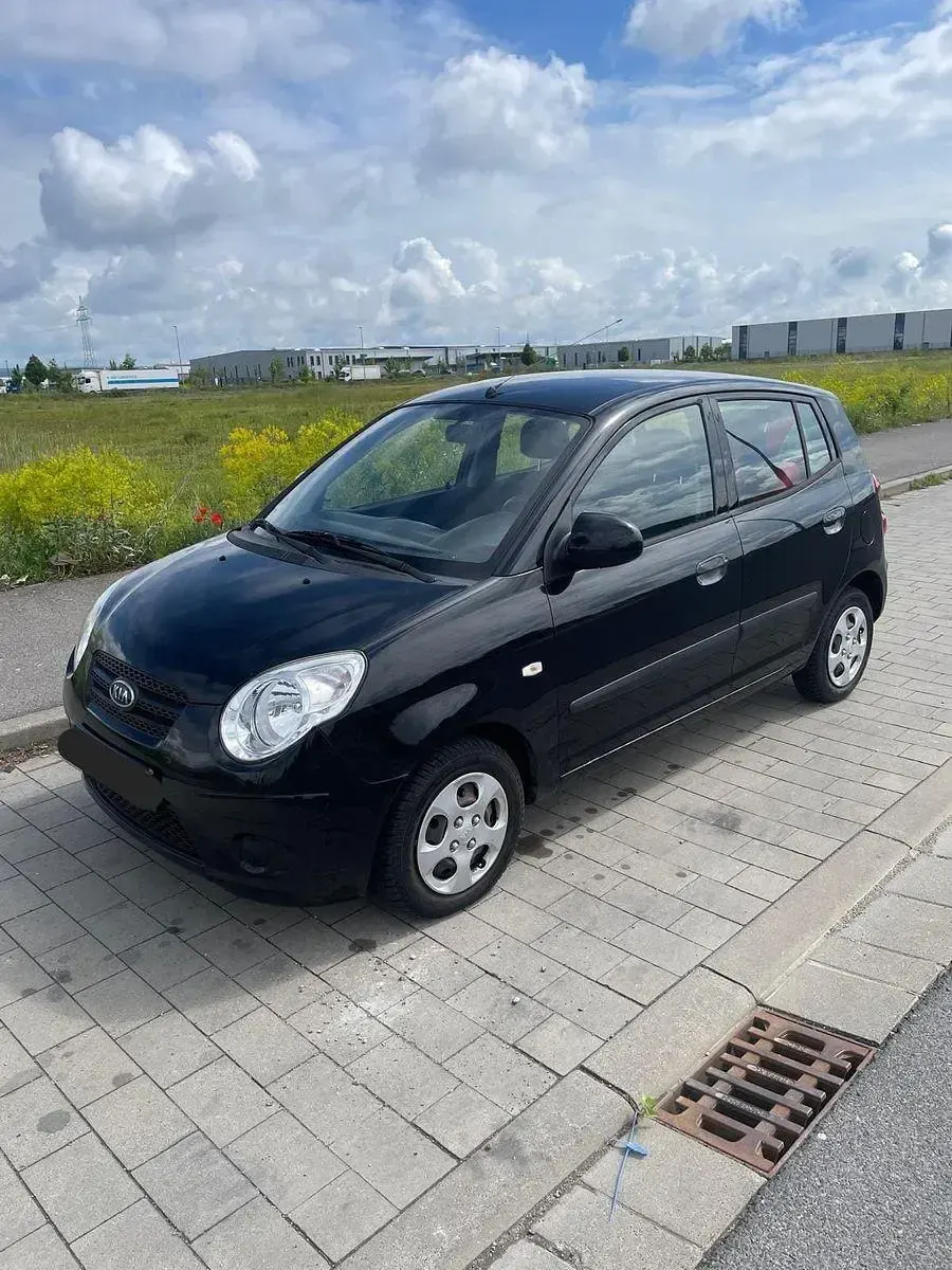 Gebraucht Kia Picanto Start 65 PS (47 kW) 2009 Schwarz Kleinwagen