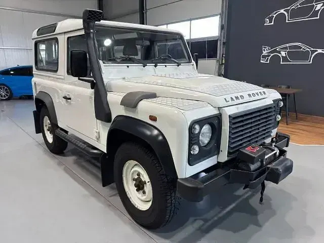 Gebraucht Land Rover Defender 122 PS (89 kW) 2009 Weiß SUV