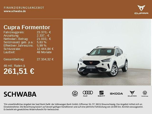 Weiß Gebraucht 2023 Cupra Formentor SUV | 23.370 € (Guter Preis) - Bild 1/4