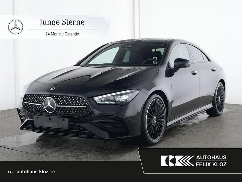 Schwarz Gebraucht 2024 Mercedes CLA200 AMG Limousine | 40.900 € (Teuer) - Bild 1/4