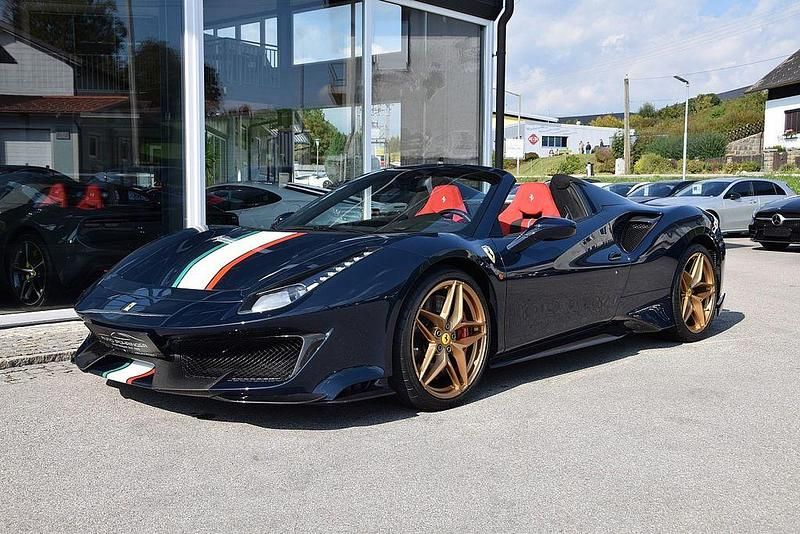 Gebraucht Ferrari 488 721 PS (530 kW) 2020 Blau Cabrio