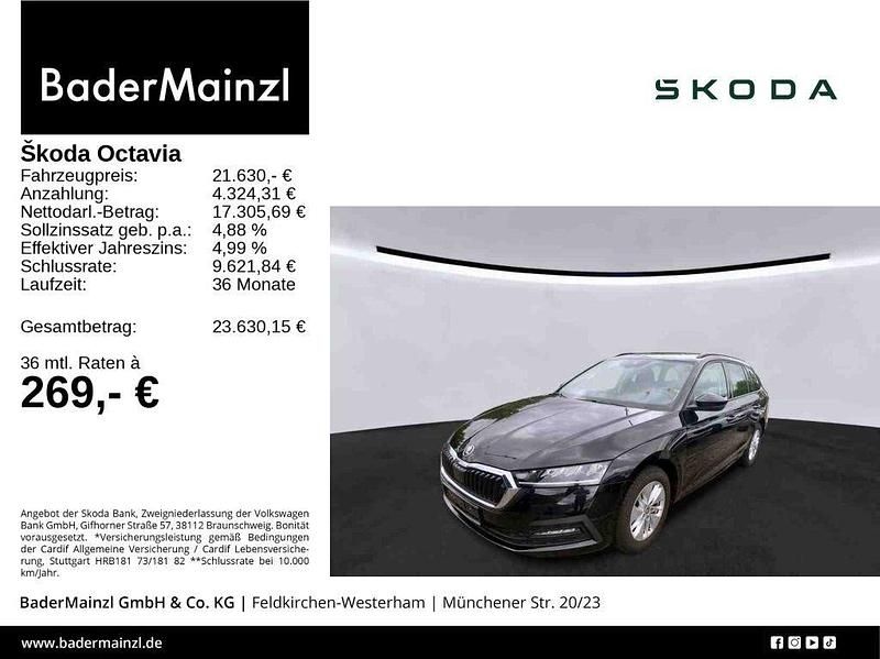 Blackmagic perleffekt Gebraucht 2022 Skoda Octavia Ambition Kombi | 21.630 € (Fairer Preis) - Bild 1/3