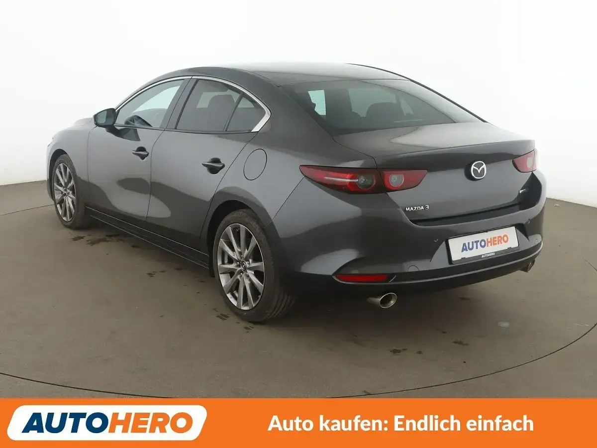 Brugt Mazda 3 Selection 179 HK (131 kW) 2019 Grå Sedan