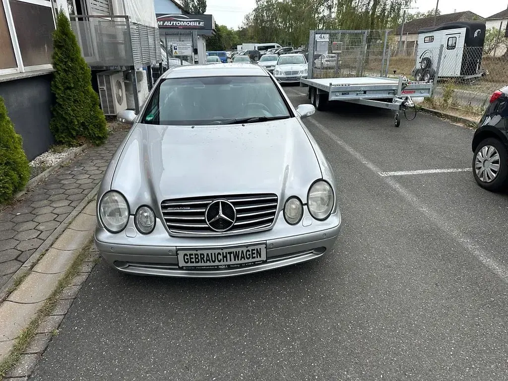 Gebraucht Mercedes CLK430 Avantgarde 279 PS (205 kW) 2000 Silber Coupé
