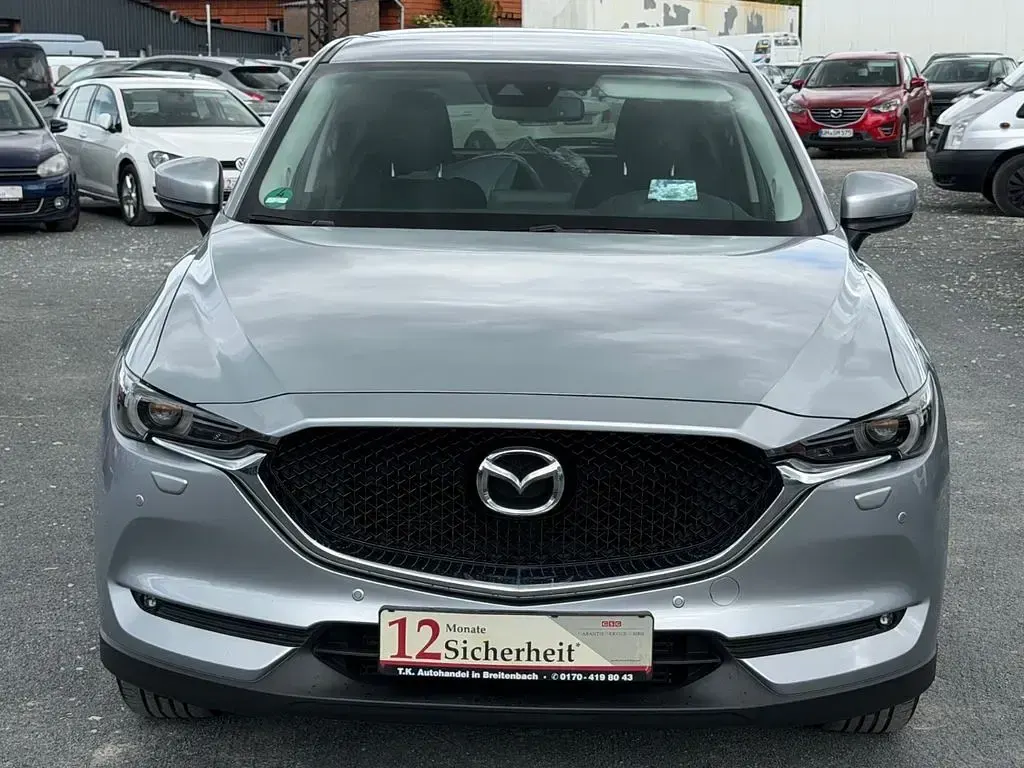 Gebraucht Mazda CX-5 Exclusive-Line 150 PS (110 kW) 2018 Silber SUV