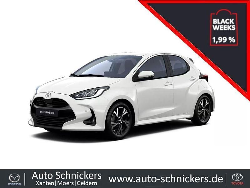 Weiss Neu 2025 Toyota Yaris Hybrid Kleinwagen | 23.870 € (Guter Preis) - Bild 1/4