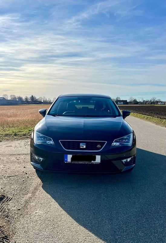 Gebraucht Seat Leon ST FR 125 PS (91 kW) 2017 Schwarz Kombi