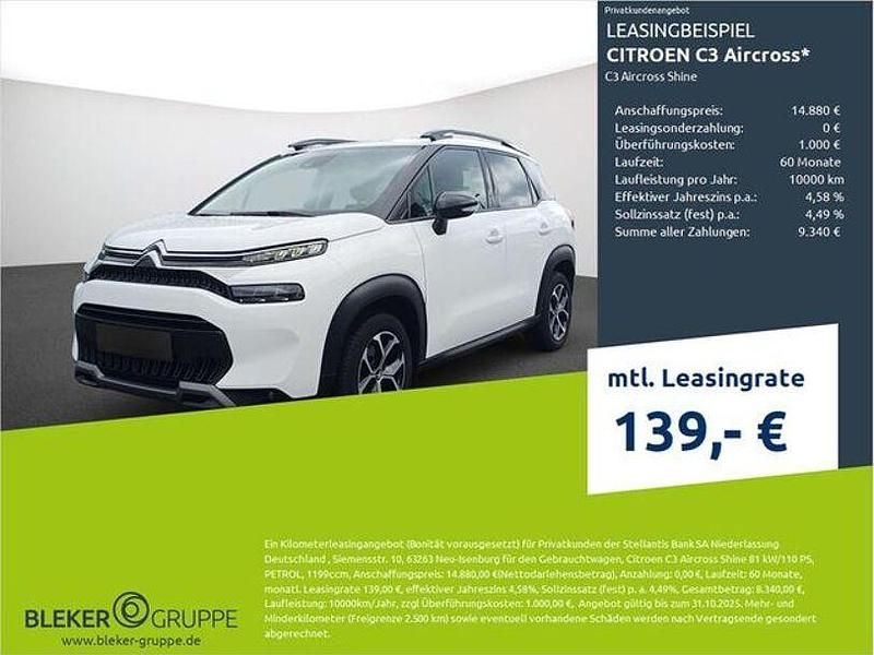 Weiss Gebraucht 2023 Citroën C3 Kleinwagen | 14.880 € (Fairer Preis) - Bild 1/3