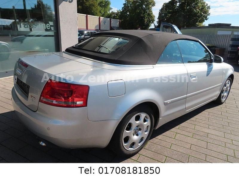 Gebraucht Audi A4 Cabriolet S-Line 140 PS (102 kW) 2008 Silber Cabrio