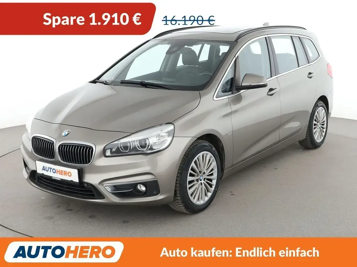 Gebraucht BMW 218 Gran Tourer Luxury Line 150 PS (110 kW) 2017 Van / Kleinbus