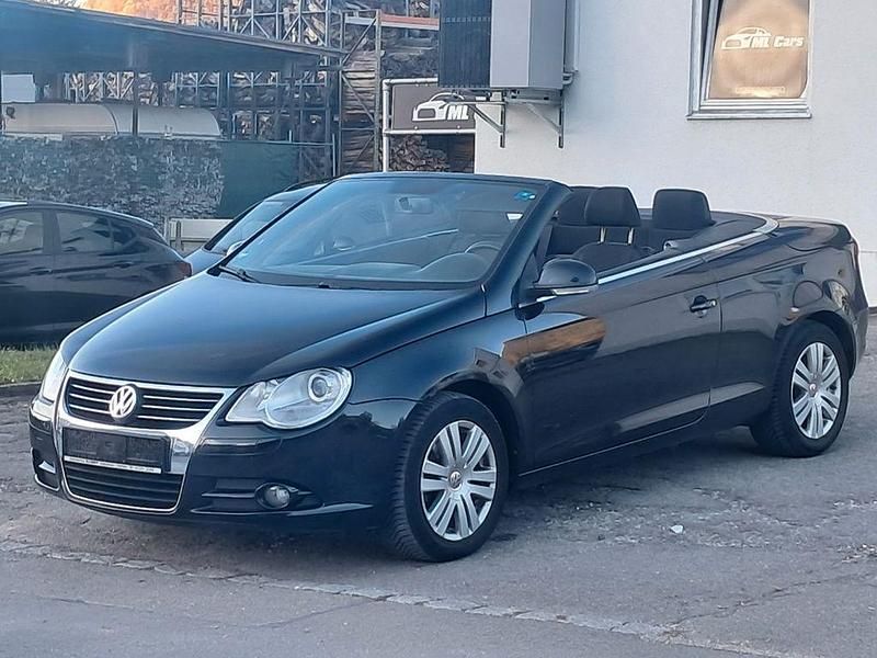 Schwarz Gebraucht 2008 VW Eos Cabrio | 4.980 € (Guter Preis) - Bild 1/4