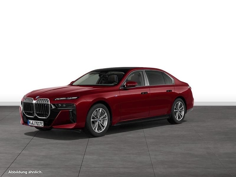 Rot Gebraucht 2024 BMW i7 Limousine | 129.612 € - Bild 1/4