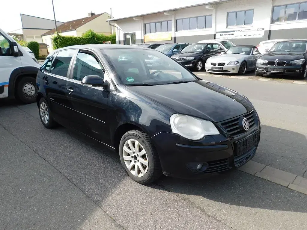Używany VW Polo United 80 KM (58 kW) 2008 Czarny Hatchback