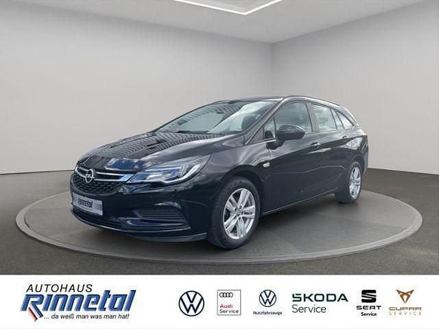 Schwarz Gebraucht 2019 Opel Astra Edition Kombi | 11.680 € (Fairer Preis) - Bild 1/4