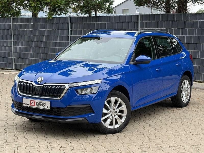 Blau Gebraucht 2022 Skoda Kamiq Style SUV | 21.690 € (Guter Preis) - Bild 1/4