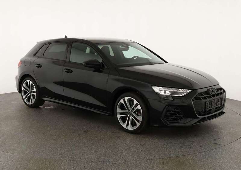 Mythosschwarz metallic Neu 2025 Audi S3 Limousine | 48.045 € - Bild 1/4
