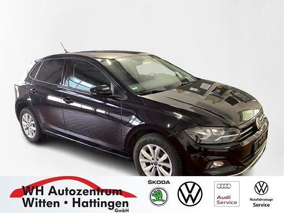 Deep black perleffekt Gebraucht 2021 VW Polo Highline Kleinwagen | 16.969 € (Fairer Preis) - Bild 1/4