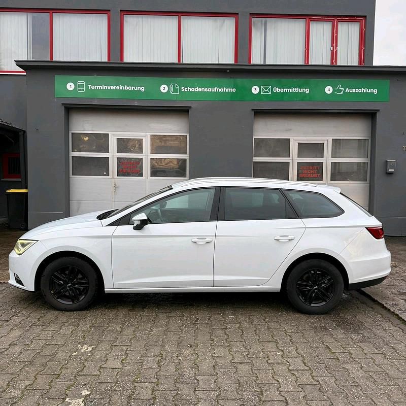Gebraucht Seat Leon ST 110 PS (80 kW) 2015 Weiß Kombi