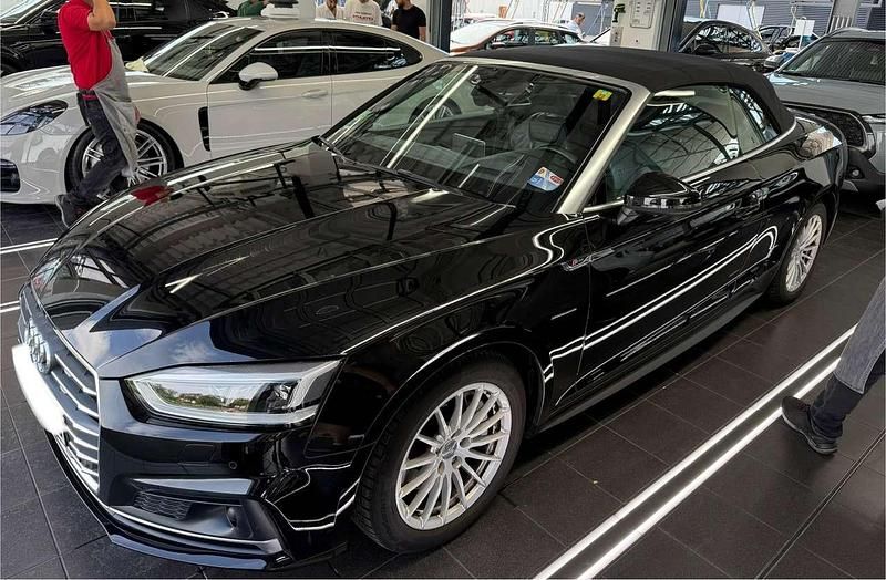 Używany Audi A5 Cabriolet Sport 252 KM (185 kW) 2019 Czarny Kabriolet