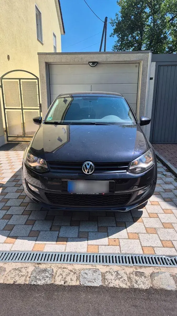 Gebraucht VW Polo Comfortline 86 PS (63 kW) 2009 Schwarz Kleinwagen